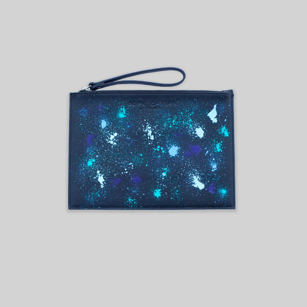 Pouch to go - Black Splashed