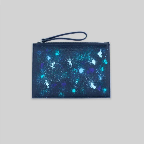 Pouch to go - Black Splashed