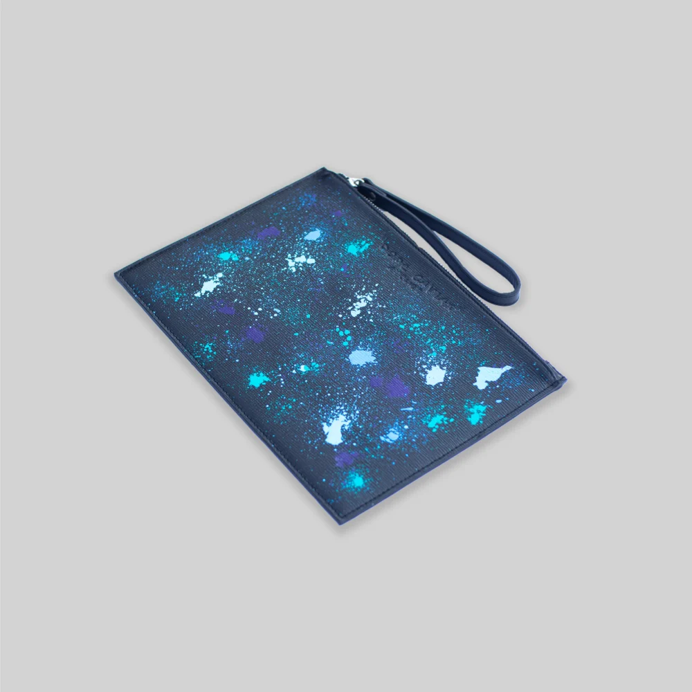 Pouch to go - Black Splashed - Image 3