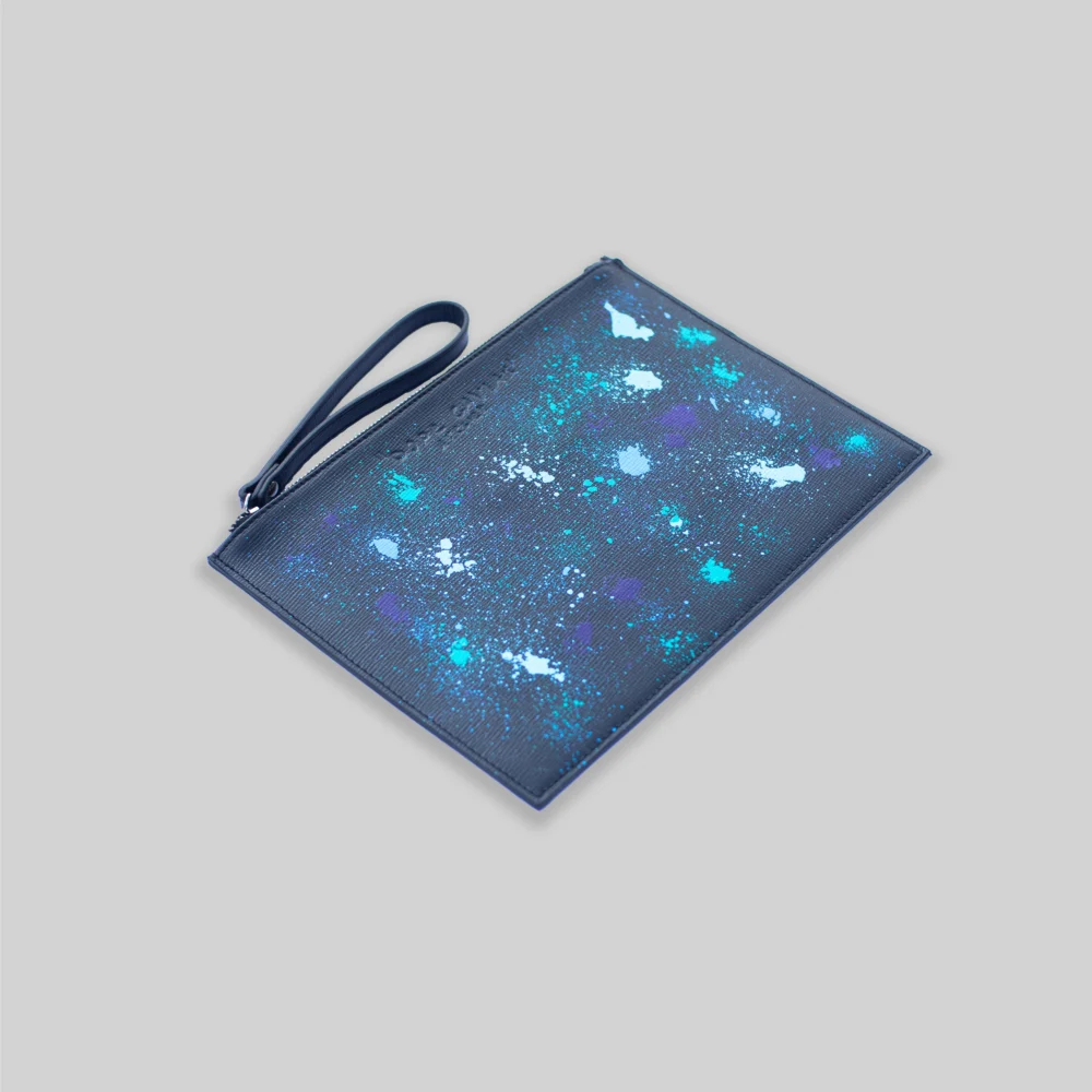 Pouch to go - Black Splashed - Image 2