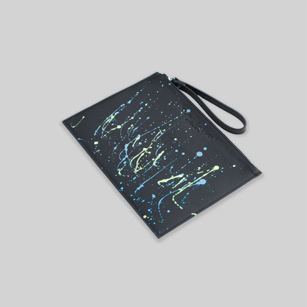 Pouch to go - Saffiano Leather Splashed - Image 2