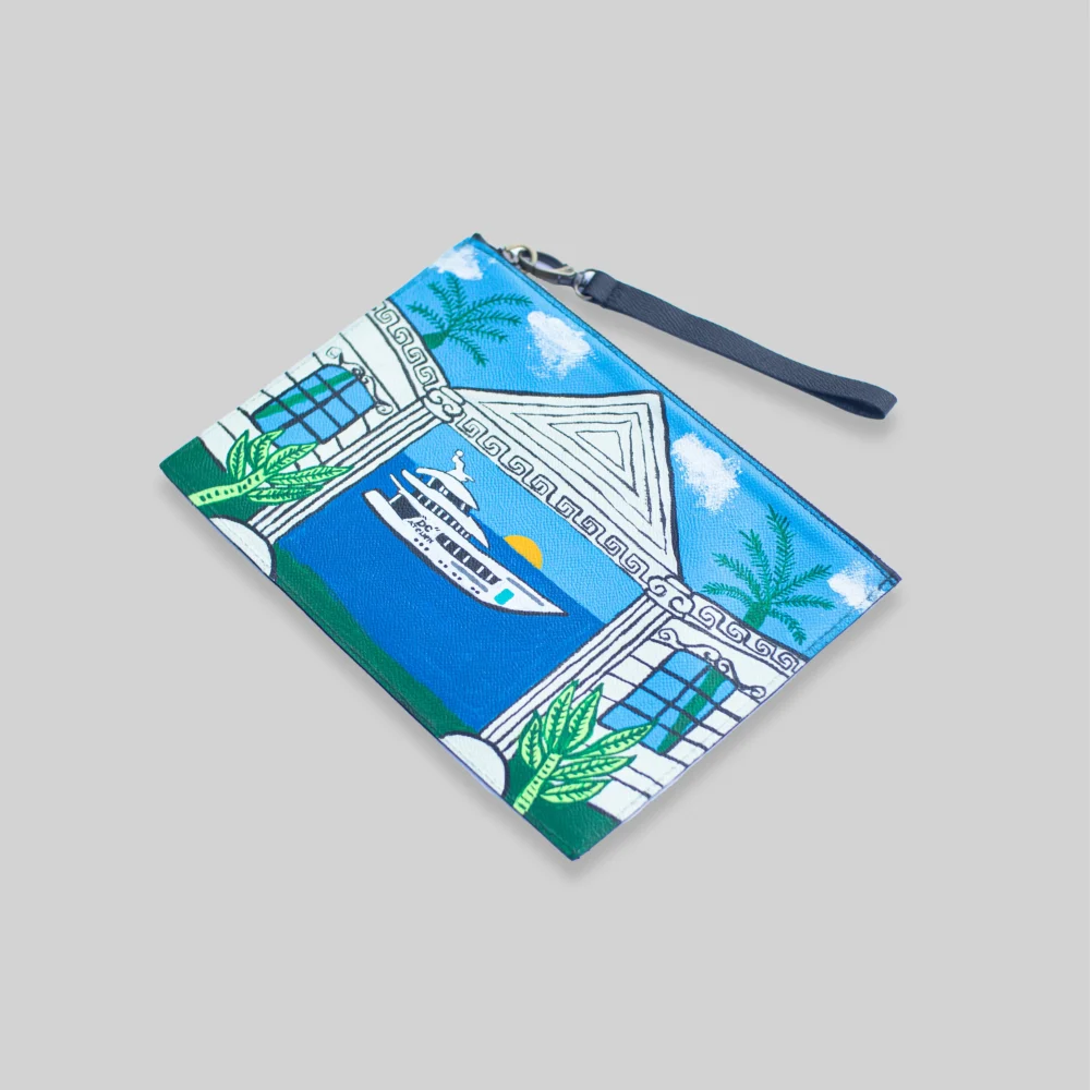 Vintage Full Painted Pouch - Image 2