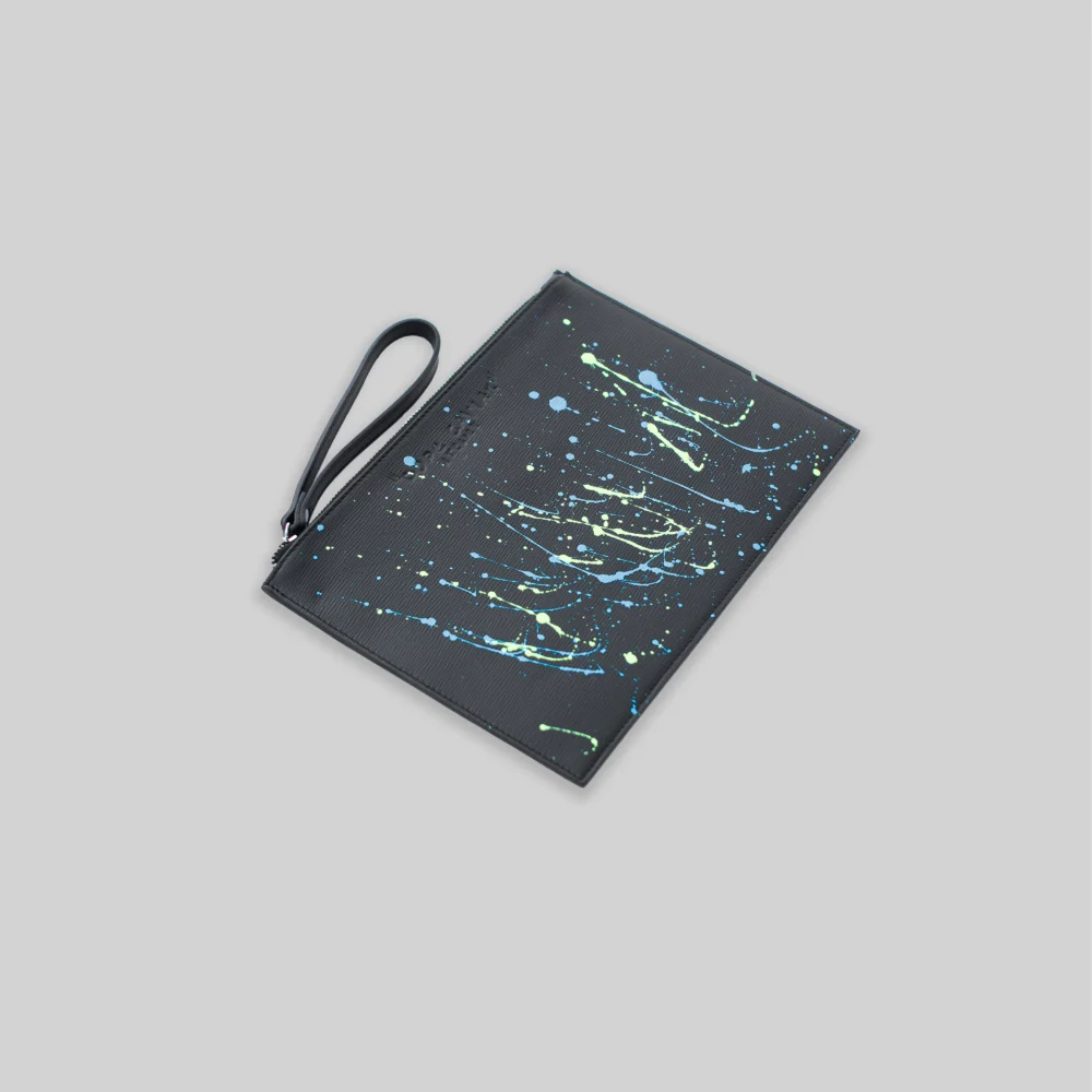 Pouch to go - Saffiano Leather Splashed - Image 3