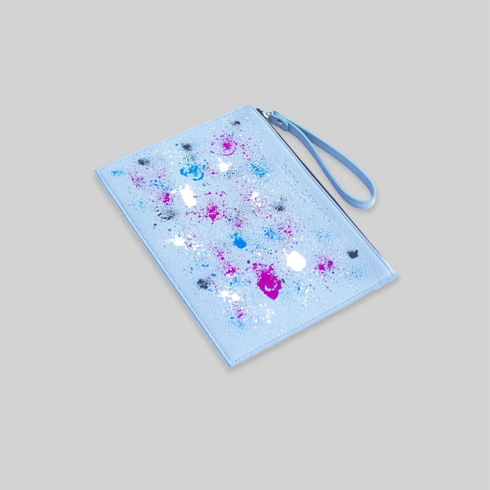 Pouch to go - Ice Blue Splashed - Image 2
