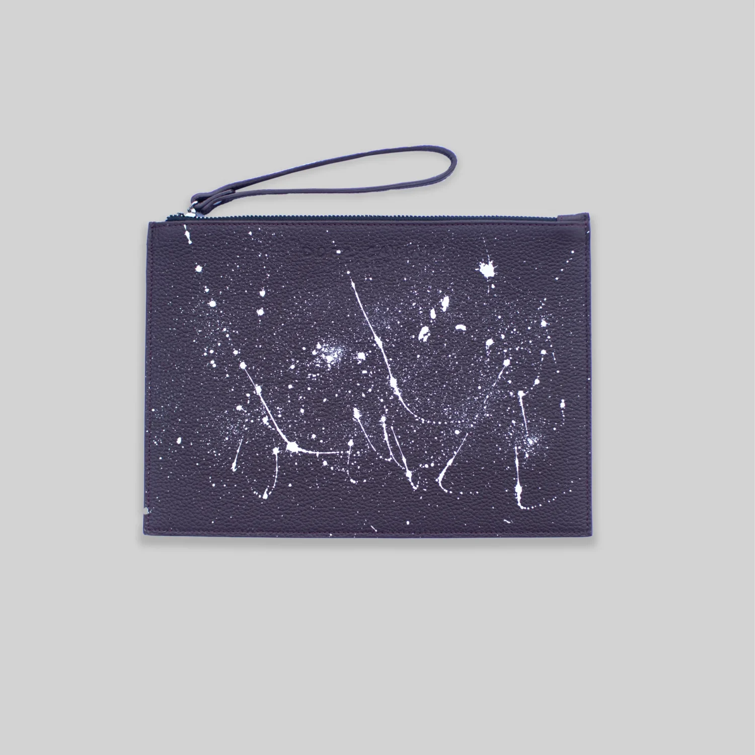 Pouch to go - Espresso Brown Splashed