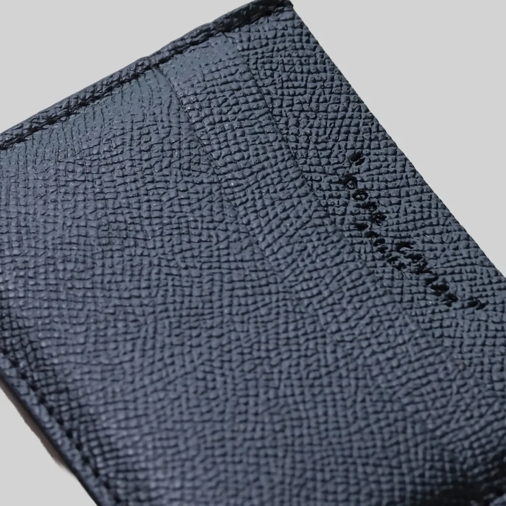 Card Holder - Black Taïga - Image 3