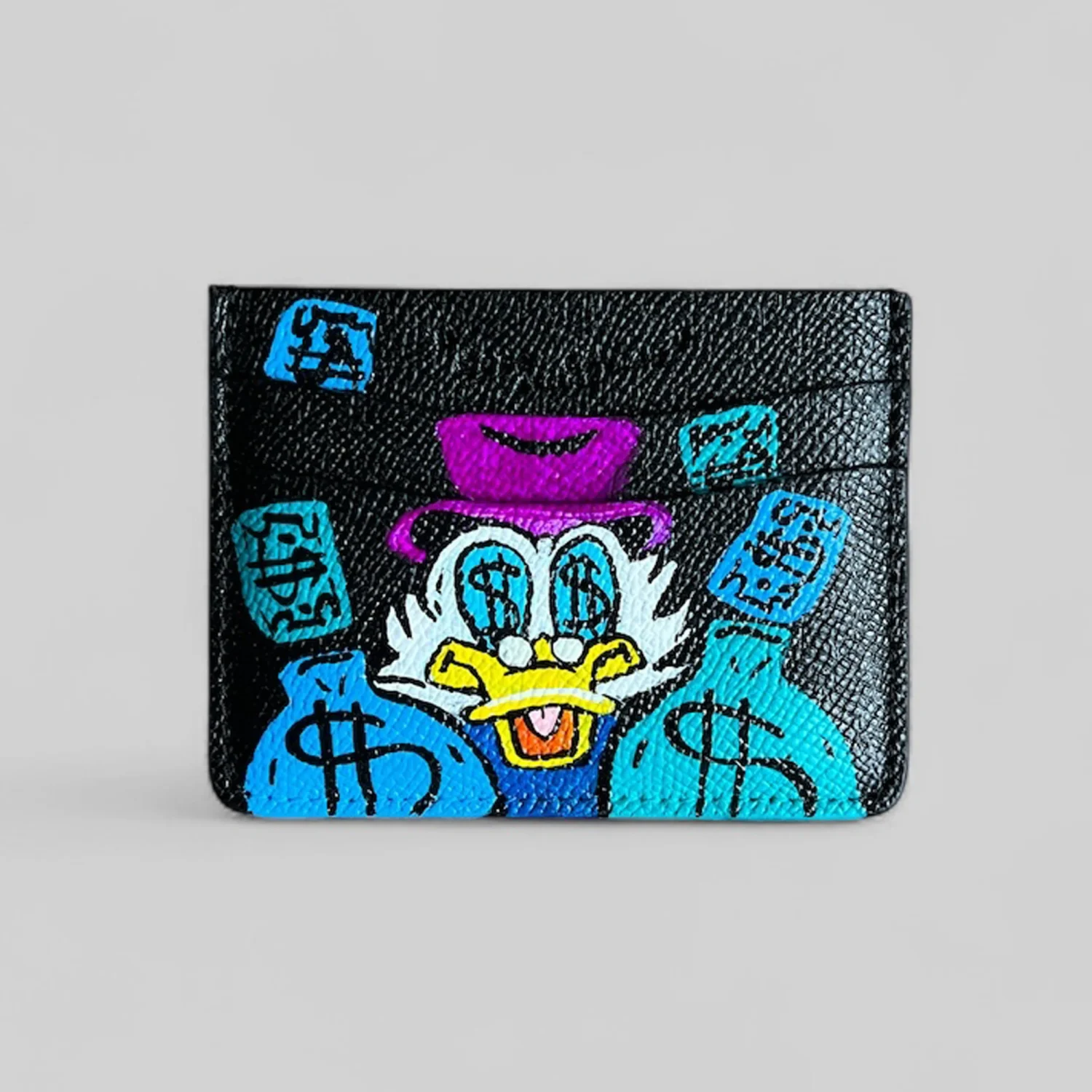 Cardholder - Cuir Saffiano HP Scrooge Mcduck
