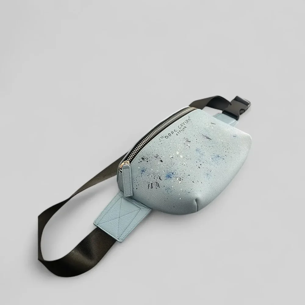 Crossbody Bag - Baby Blue Splashed - Image 2