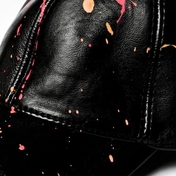 Leather Cap Splashed - Image 2