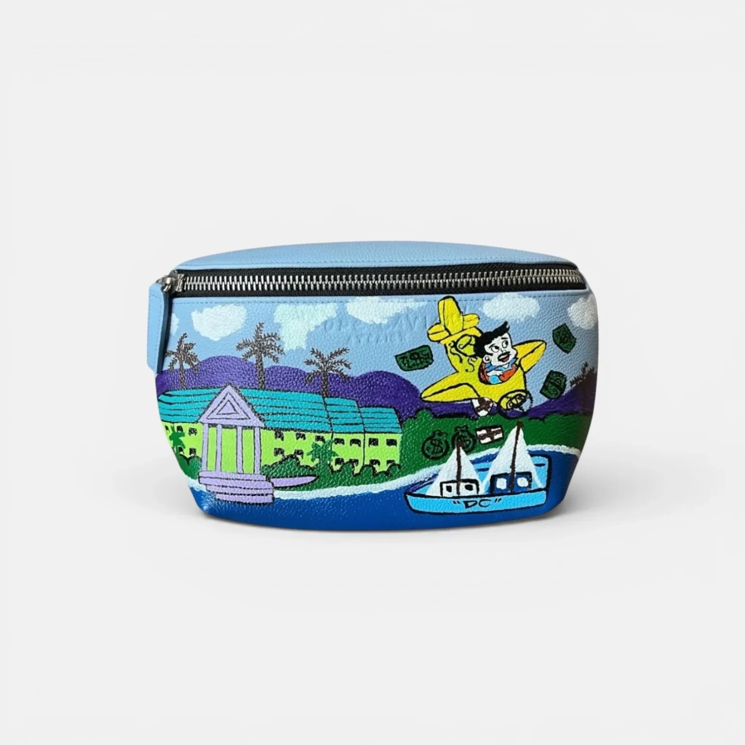 Crossbody bag - Hand Painted Pablo World
