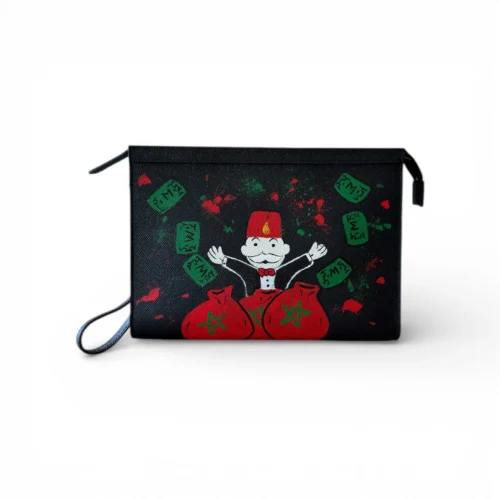 Hand Painted Travel Pouch | Mister Morocco 🇲🇦