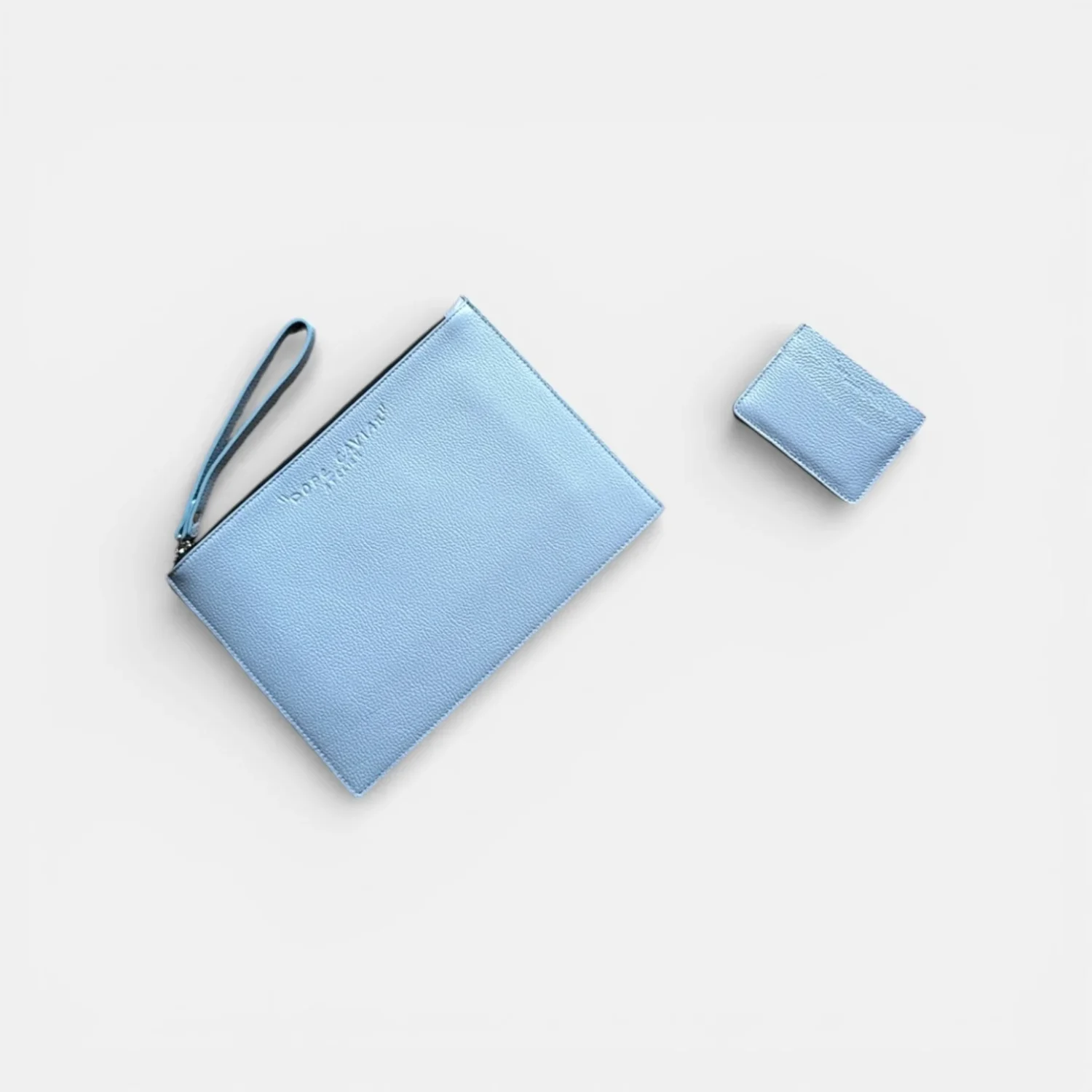 Pouch To Go + Cardholder Ice Blue
