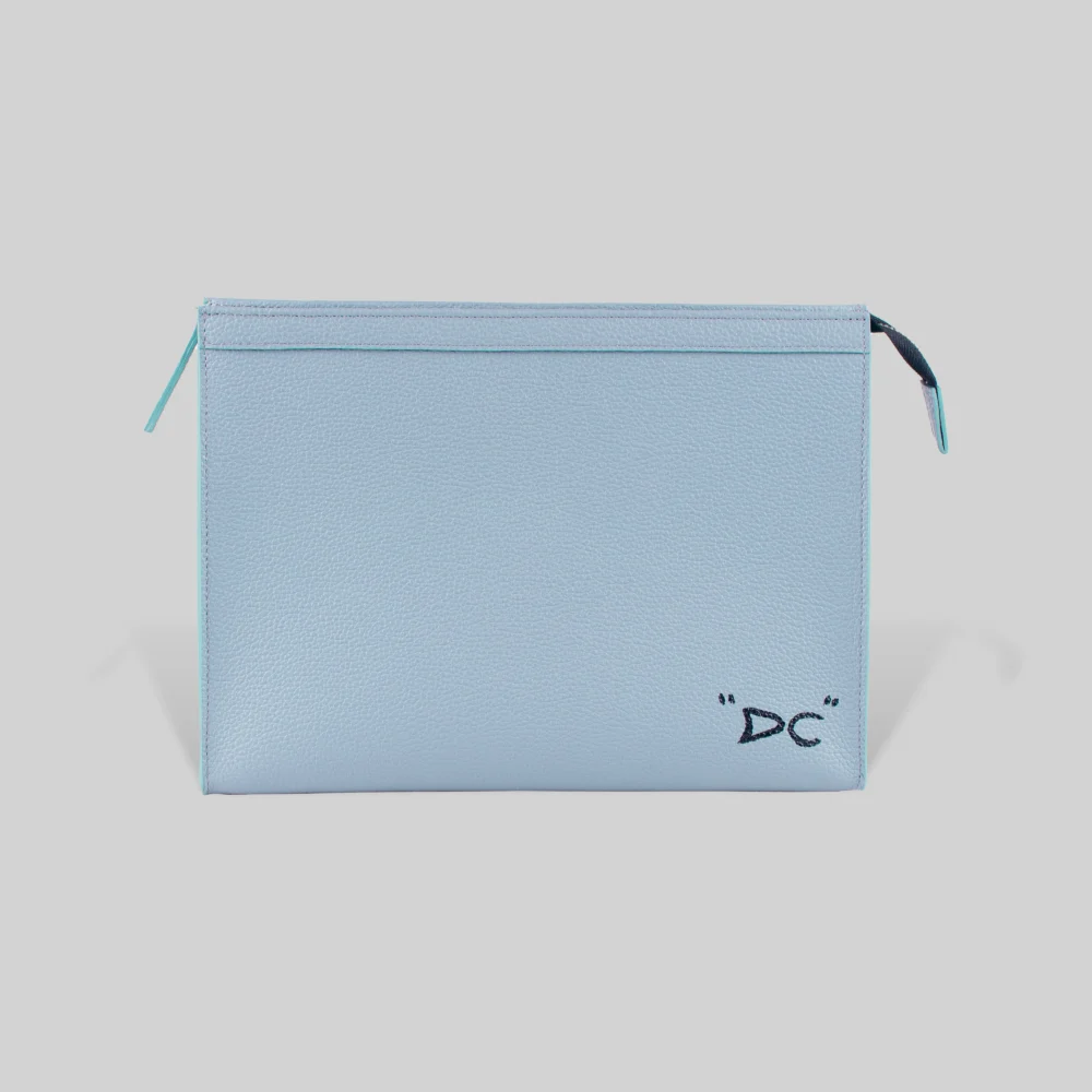 Ice Blue Travel Pouch - Image 3