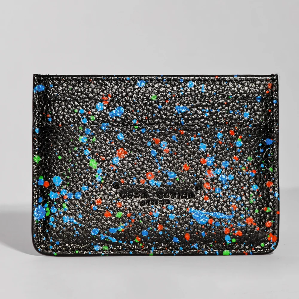 Card Holder Splashed "shades of RGB"