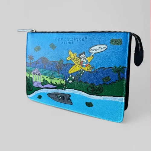 Travel Pouch - Hand Painted Pablo World