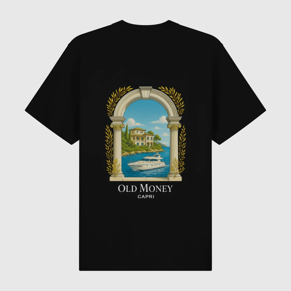 T-shirt Black - L’arche de Capri